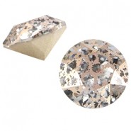 Swarovski Elements SS39 puntsteen Crystal rose platina